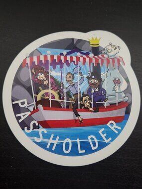 Animatronicans Magnets Disney themed- Jeff Jones artist- SET of 6